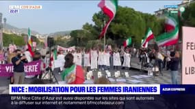 Nice: manifestation en soutien aux femmes iraniennes