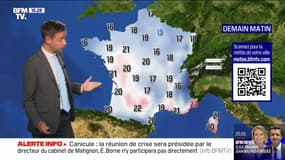 La météo pour ce vendredi 18 août 2023