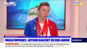 Jeux paralympiques: le skieur médaillé d'or Arthur Bauchet revient sur sa réussite lors de la compétition