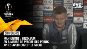 Man United : Solskjaer en a marre de perdre des points après avoir ouvert le score