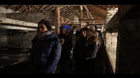 70 ans de la libération d'Auschwitz: "On ressent encore la peur", raconte un lycéen 