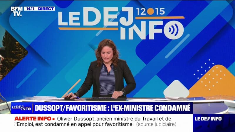 L'ancien ministre du Travail Olivier Dussopt condamné en appel pour favoritisme