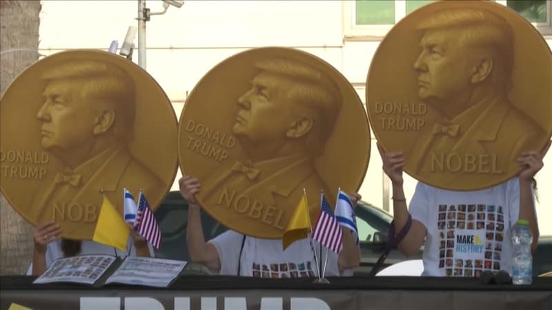 Donald Trump a à plusieurs reprises assuré qu'il méritait de remporter un prix Nobel.
