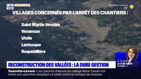 Tempête Alex: les chantiers de reconstruction ont repris leur "calendrier initial"