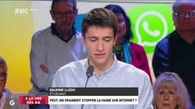 Stopper la #haine sur Internet : "Non on ne lève pas l'anonymat. Internet reste un des derniers vrais espaces de liberté !"@MaximeLledo #GGRMC 