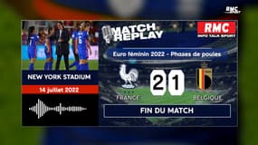 France 2-1 Belgique : Le goal replay de la victoire tricolore avec les commentaires RMC