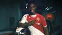 Falorin Balogun avec le maillot de l'AS Monaco, le 30 août 2023