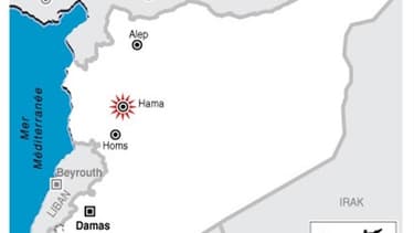 L'ARMÉE SYRIENNE PILONNE HAMA