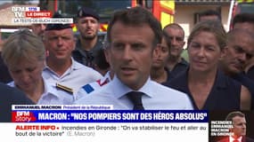 EN DIRECT - Emmanuel Macron: "Oui, il faut plus de canadair [...] Il faut en acheter plus mais le faire au niveau européen"