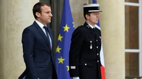 Emmanuel Macron le 7 juin 2017 à l'Elysée.