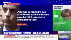 Remaniement: Gabriel Attal évoque une "responsabilité exceptionnelle" à "l'âge qui est le [sien]"