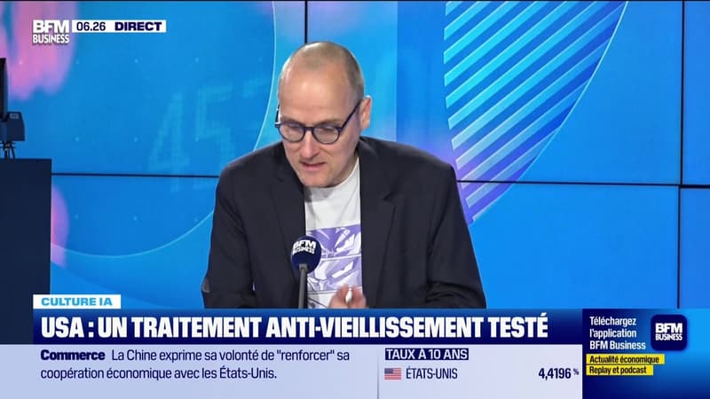 Culture IA : USA, un traitement anti-vieillissement testé, par Anthony Morel - 27/03