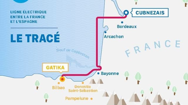 Le tracé de l'interconnexion électrique entre la France et l'Espagne validé