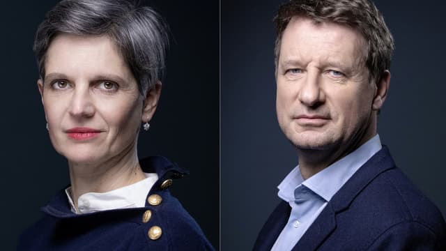 Sandrine Rousseau et Yannick Jadot.