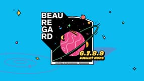 L'affiche du festival Beauregard en Normandie