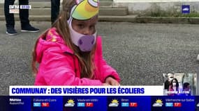 Communay: des visières ludiques et customisées pour permettre aux enfants de jouer ensemble en toute sécurité