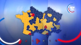 Les résultats de l'élection présidentielle au premier tour par département le 10 avril 2022