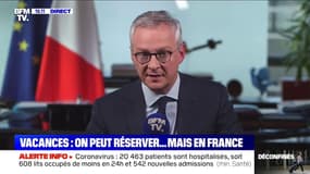 Pour Bruno Le Maire, il est "trop tôt pour dire si les conditions sanitaires seront réunies pour voyager en Europe cet été"