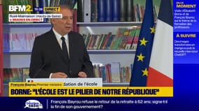 "Sortir de la spirale de l'échec": François Bayrou veut renforcer l'apprentissage de l'écrit à l'école