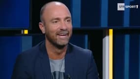Christophe Dugarry dans Le Vestiaire