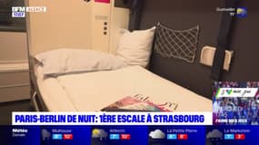 Strasbourg: le train de nuit qui relie Paris à Berlin a fait sa première escale