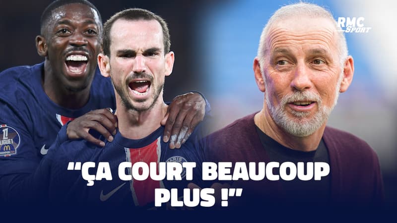 "Ça court beaucoup plus", Roy juge le PSG plus fort cette saison qu'avec Mbappé