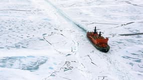 Un navire sur l'océan Arctique (photo d'illustration)