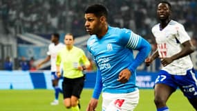 Luis Henrique avec l'OM, le 21 mai 2022
