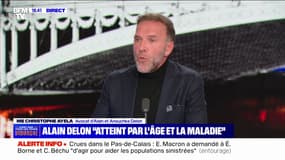 Me Christophe Ayela: Alain Delon "a toujours été, avec moi, hyper cohérent"