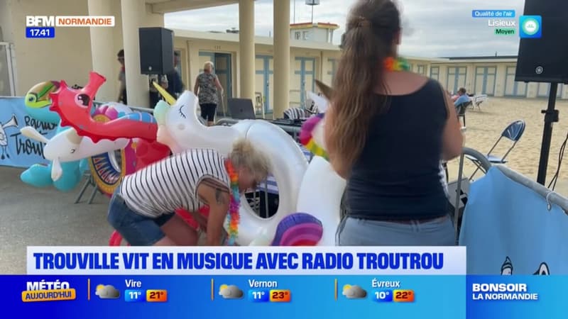 Trouville: la radio Troutrou fait vivre la ville en musique 