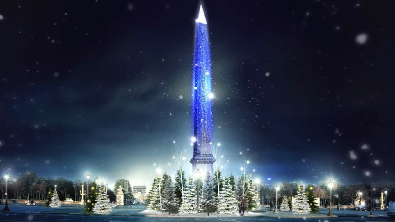 La place de la Concorde sera illuminée dès ce vendredi soir La place de la Concorde sera illuminée dès ce vendredi soir
