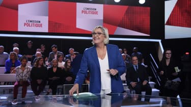 Marine Le Pen sur France 2.