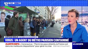 Virus : un agent du métro parisien contaminé - 05/03