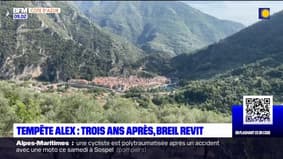 Alpes-Maritimes: trois ans après la tempête Alex, la ville de Breil-sur-Roya se reconstruit