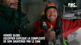 Vendée Globe : Escoffier détaille son sauvetage par Le Cam 