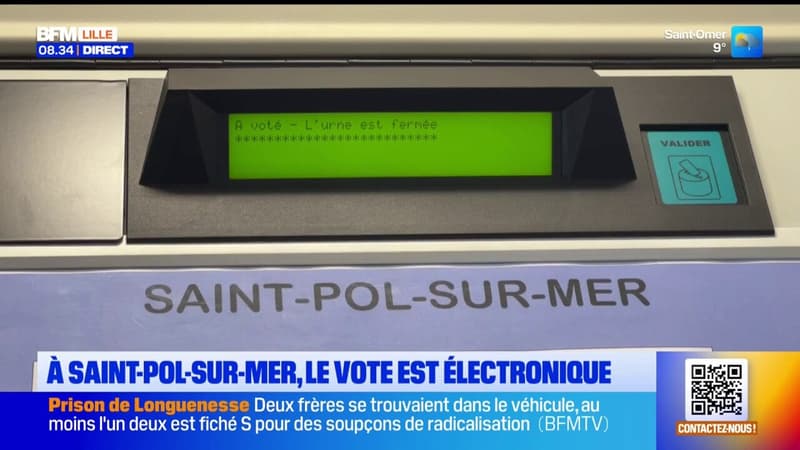 Saint-Pol-sur-mer est l'une des rares communes en France à utiliser le vote électronique.
