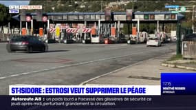 Nice: Christian Estrosi veut supprimer le péage de Saint-Isidore pour réduire la pollution