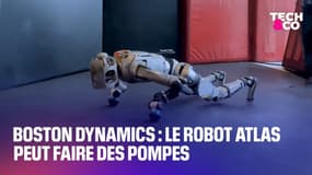 Boston Dynamics: le robot Atlas peut faire des pompes