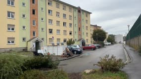 Des immeubles de la rue Sarlat, à Strasbourg.