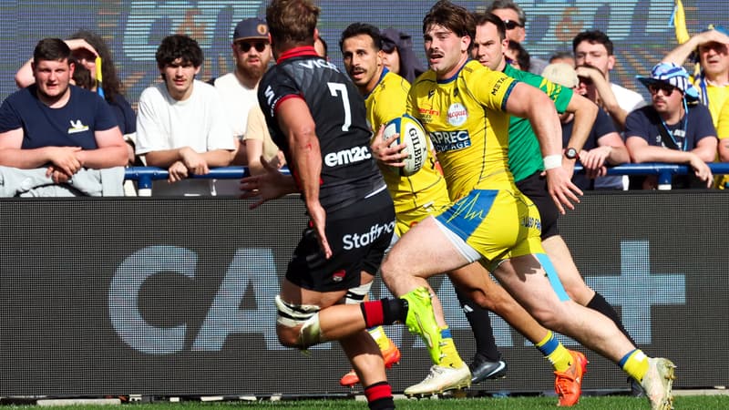 Top 14: grosse opération pour Clermont qui finit par faire plier Lyon et s'offre une victoire bonifiée