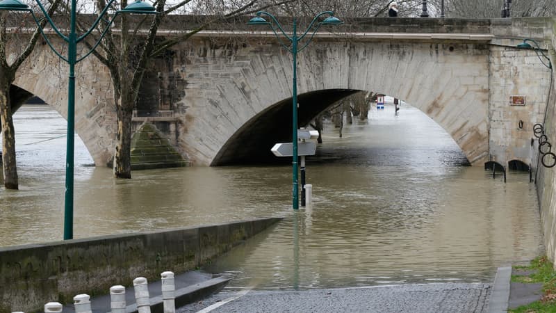 La crue de la Seine le 28 janvier 2018