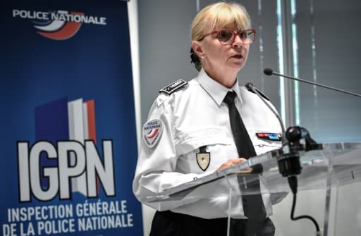 Brigitte Jullien, la directrice del'IGPN, le 13 juin 2019 au ministère de l'Intérieur à Paris Brigitte Jullien, la directrice del'IGPN, le 13 juin 2019 au ministère de l'Intérieur à Paris