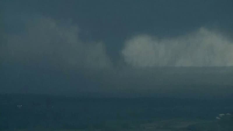 Les images d'une tornade en formation à Seminole dans l'Oklahoma