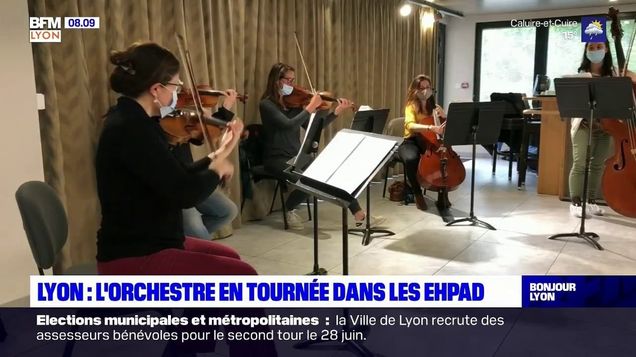 Deconfinement L Orchestre National De Lyon Organise Une Tournee Dans Les Ehpad