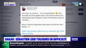 Dakar: Sébastien Loeb toujours en difficulté