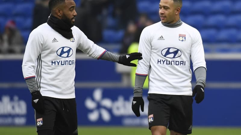 Alexandre Lacazette et Memphis