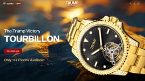 Donald Trump commercialise une montre en or à 100 000 dollars pour financer sa campagne