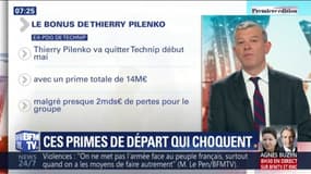 Le PDG de Technip va quitter l'entreprise avec 14M€, malgré des résultats décevants: peut-on encadrer ces primes de départ?
