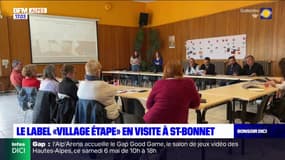 Hautes-Alpes: le label "village étape" en visite à Saint-Bonnet-en-Champsaur