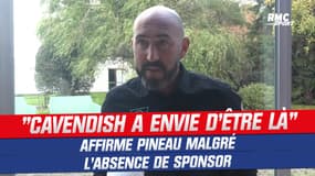 Cyclisme : "Cavendish a envie d'être avec nous", affirme Pineau malgré l'absence de sponsor